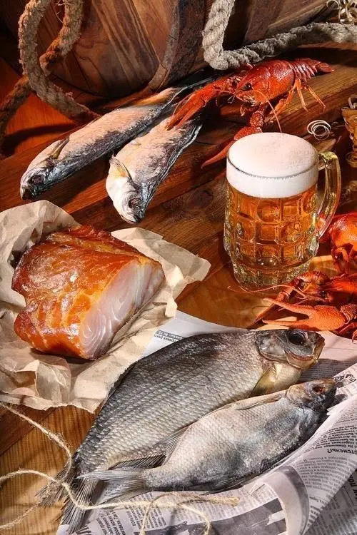 Рыба вяленая